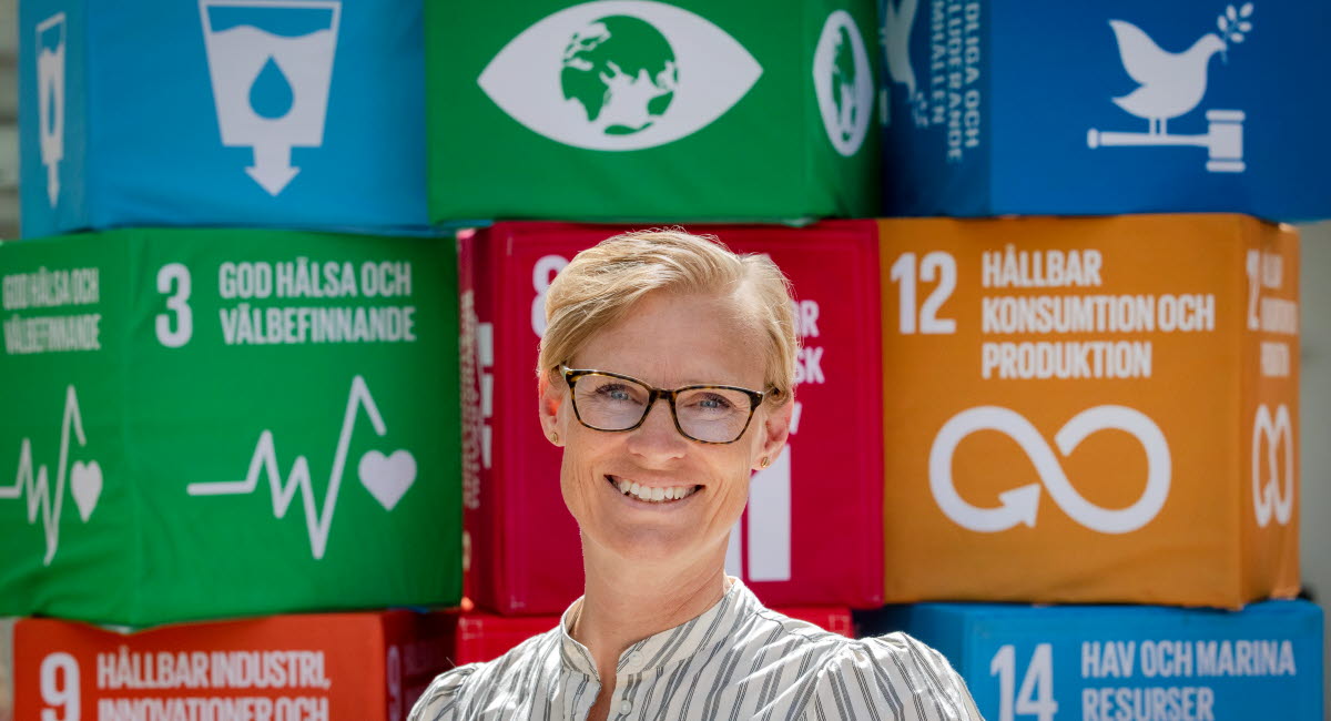 Bild på hållbarhetschef Johanna Schelin