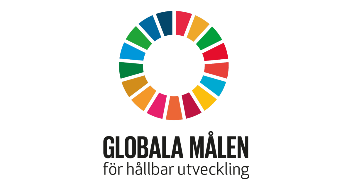 Logotyp Globala målen för hållbar utveckling